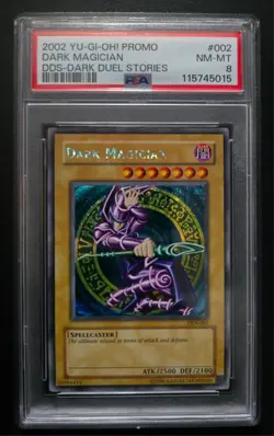 Dark Magician (Dark Duel Stories) DDS-002 Yu-Gi-Oh! PSA 8 - Image 2