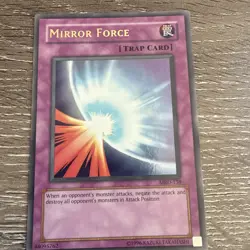 Yu-Gi-Oh! Mirror Force Metal Raiders MRD-138 Unlimited Ultra Rare LP Condition - Image 1