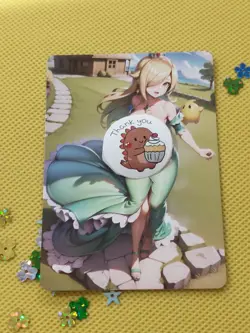 Princess Rosalina GODDESS Holo sexy Waifu Beauty Anime Card - Image 1