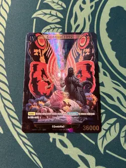 Godzilla 1992 EBP01-036 SSP Mothra Godzilla VS Godzilla Card Game 1st Edition - Image 1