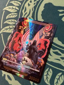 Godzilla 1992 EBP01-036 SSP Mothra Godzilla VS Godzilla Card Game 1st Edition - Image 2