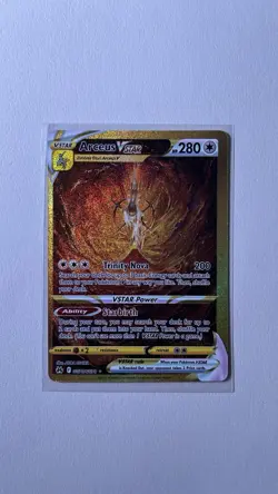 Arceus VSTAR GG70/GG70 Crown Zenith Secret Rare Pokemon TCG - M/NM - Image 1