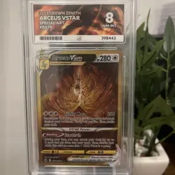 Arceus VSTAR GG70/GG70 Crown Zenith ACE MINT 8 Pokemon Tcg - Image 1