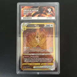 Pokemon TCG Arceus VSTAR Crown Zenith Card GG70/GG70 Ace 9 - Image 1