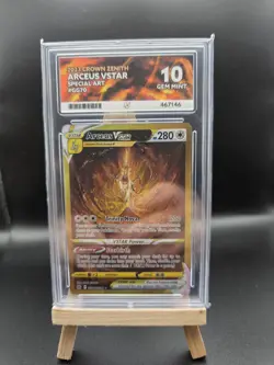 Pokemon TCG Arceus VSTAR Crown Zenith Galarian Gallery Ace 10 GG70/GG70 - Image 1