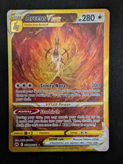 Pokemon TCG Arceus VSTAR GG70/GG70 Crown Zenith Secret Rare - M/NM - Image 1