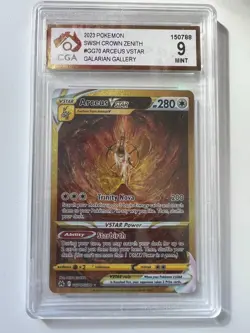 Pokemon TCG Arceus Vstar Crown Zenith: Galarian Gallery Gg70/Gg70 Holo Secret... - Image 1