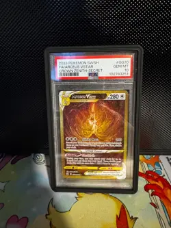 Pokemon TCG Arceus VSTAR GG70/GG70 Secret Rare Crown Zenith Edition PSA 10 - Image 1