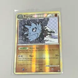 Pokemon Pupitar Stage 1 Unleashed Card 39/95 Reverse Holo HP 70 2010 English - Image 1