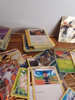 LOT ~ 2LBS & +12OZ ASSORTED POKEMON CARDS ~ Various Years / Sets - Image 4