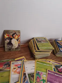 LOT ~ 2LBS & +12OZ ASSORTED POKEMON CARDS ~ Various Years / Sets - Image 5