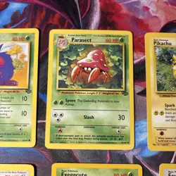 Jungle Vintage Pokemon Non Holo Unlimited Card Lot 6 Cards Old Sets Rare #5 - Image 3