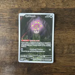 Pokemon TCG Spiritomb 148/132 Mega Evolution Illustration Rare Card NM Condition - Image 1