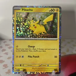 McDonald's Pikachu Holo Card 002/015 Pokemon TCG - Image 1