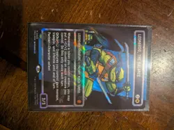 Leonardo, The Balance pixel Foil Legendary Creature MTG TMNT Card - Image 2