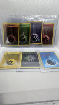 Vintage Pokemon Reverse Holo Energy Promo Card Lot - Image 1