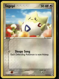 Togepi 78/101 Common Hidden Legends LP Pokemon Card - Image 1