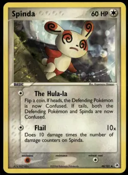 Spinda 48/101 Uncommon Hidden Legends LP Pokemon Card - Image 1