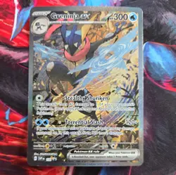 Greninja ex 132 SVP Black Star Promo: Holo Pokemon Card English - Image 1