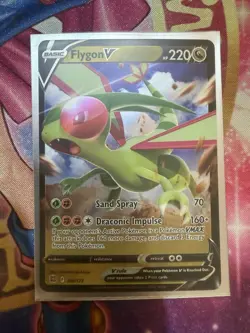 Flygon V - 106/172 - Pokemon Brilliant Stars Sword & Shield Ultra Rare Card NM - Image 1