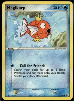 Magikarp 65/109 Common Team Rocket Returns LP Pokemon Card - Image 1