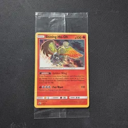 Pokemon Card - Black Star Promo Shining Ho-Oh SM70 Holo Foil Factory Sealed - Image 1