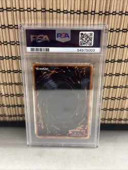 2003 Yu-Gi-Oh! The Sacred Cards Promo Perfectly Ultimate Great Moth #001 PSA 9 - Image 2