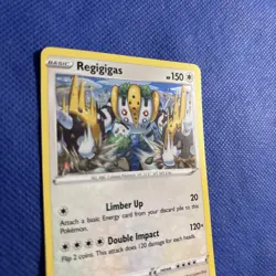 Regigigas Holo SWSH247 Sword & Shield Black Star Promo NM Pokemon Card - Image 2
