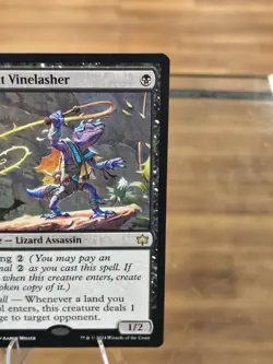 MTG Magic Iridescent Vinelasher Bloomburrow NM Free Shipping! - Image 4