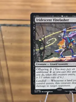 MTG Magic Iridescent Vinelasher Bloomburrow NM Free Shipping! - Image 5
