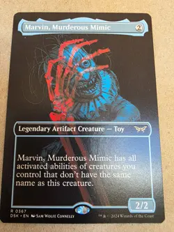 Marvin, Murderous Mimic - (Showcase) Duskmourn: House of Horror Regular - Mtg - Image 1