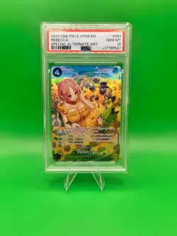 Rebecca SP OP05-091 One Piece TCG English Wings of the Captain OP06 PSA 10 ALT - Image 1