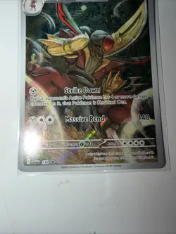Kingambit Pokemon TCG Sv: Scarlet & Violet Promo Card Full Art Holo 130 NM - Image 3