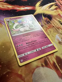 Sylveon 155/236 - Cosmic Eclipse Rare Pokemon Card NM/M - Image 2