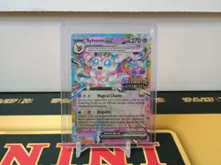 Pokemon TCG Prismatic Evolutions Sylveon ex 41/131 Stamped - Surprise Box - Image 1