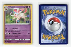 SYLVEON 035/078 POKEMON GO HOLO RARE POKEMON TCG NM - Image 3
