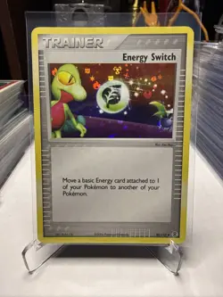 Pokemon Card - Energy Switch FireRed & LeafGreen 82/109 Reverse Holo VERY LP - Image 1