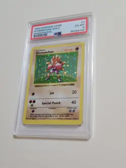 Hitmonchan - Pokemon Base Set #7 - Shadowless - Excellent to Near Mint PSA 6 - Image 1