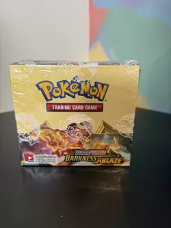 Pokemon Sword & Shield Darkness Ablaze Booster Box Card Game - Image 1