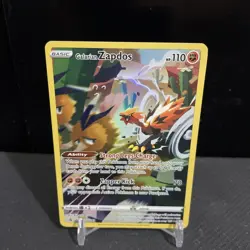 Pokemon Galarian Zapdos SWSH283 Black Star Promo - Image 1