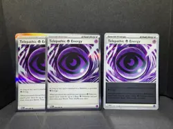 Pokemon TCG: x3 Telepathic Psychic Energy 088/088 Perfect Order- Holo/Rev. Holo - Image 1