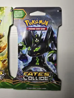 Pokemon 2016 XY Fates Collide Sleeved Sealed Booster Packs 3× Sealed Packs - Image 4