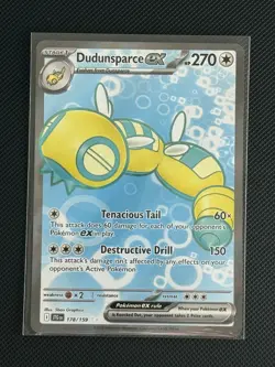Pokemon: Dudunsparce ex - 178/159 - SV09: Journey Together (JTG) Holo Ultra Rare - Image 1