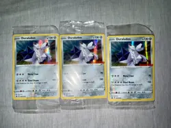 POKEMON SEALED DURALUDON SWSH028 GAMESTOP PROMO PLAYSET X3 - Image 1