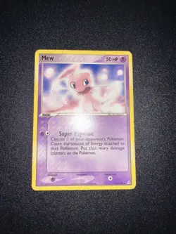 Pokemon TCG Mew 111/110 Holon Phantoms (Non-Holo DVD Promo) Regular Rare HP - Image 1