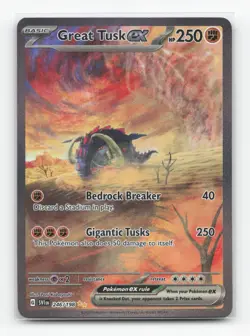 Pokemon TCG - Great Tusk ex 246/198 NM Scarlet & Violet - Image 1