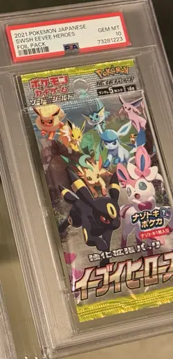 PSA 10 Pokemon Japanese Eevee Heroes Sealed Eeveelutions Umbreon Sylveon Espeon - Image 3