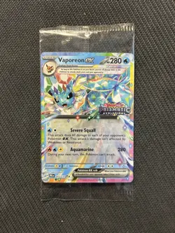 Pokemon TCG Vaporeon ex 023/131 Stamped! Sealed In Bag! See Description! - Image 1