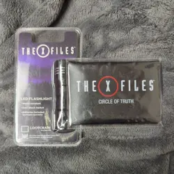 The X-Files: Circle of Truth Card Game - Loot Crate VGC & COMPLETE - Flashlight - Image 1