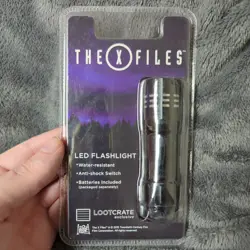 The X-Files: Circle of Truth Card Game - Loot Crate VGC & COMPLETE - Flashlight - Image 4